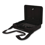 Fellowes® Breyta Briefcase, Fits Devices Up to 14", Plastic, 15.11 x 12 x 3.5, Black (CRD100098568) Each