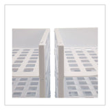 Thinkspace® Literature Organizer, 8 Sections, 21 x 12.25, White (AVT39444) Each