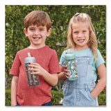 bentgo® Puppy Love Plastic Water Bottle, 15 oz, Multicolor (BEODWB1PPY) Each