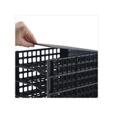 Thinkspace® Literature Organizer, 8 Sections, 21 x 12.25, Black (AVT39443) Each