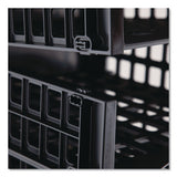 Thinkspace® Literature Organizer, 8 Sections, 21 x 12.25, Black (AVT39443) Each