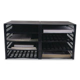 Thinkspace® Literature Organizer, 8 Sections, 21 x 12.25, Black (AVT39443) Each