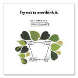 CHRONICLE BOOKS Guided Journal: Am I Overthinking This? by Michelle Rial, Multicolor Cover, (64) 7 x 5 Sheets (CHB978179720530) Each