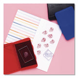 Carter's™ Pre-Inked Felt Stamp Pad, 4.25 x 2.75, Red, 36/Carton (AVE21071CT) Each