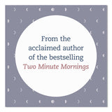 CHRONICLE BOOKS Guided Journal: Two Minute Evenings - Wind Down Your Day by Neil Pasricha, Blue/Silver Cover, (152) 6.25 x 4.75 Sheets (CHB978179722987) Each