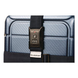 Brookstone® Cross Luggage Strap and TSA Combination Lock, Blue (BKTBSLS0001) Each