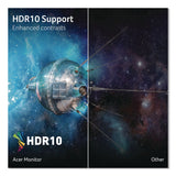 Acer Acer Nitro ED273 S3 Curved FHD LED Gaming Monitor, 27" Widescreen, VA Panel, 1920 Pixels x 1080 Pixels (ACOED273S3BIIP) Each