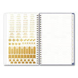 Blue Sky® Day Designer Climbing Floral Blush Create-Your-Own Cover Weekly/Monthly Planner, 8 x 5, 12-Month: July 2025 to June 2026 (BLS137881A26) Each
