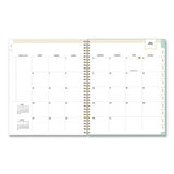Blue Sky® Day Designer Secret Garden Mint Academic Weekly/Monthly Twin-Wire Notes Planner, 11 x 8.5, 12-Month: July 2025 to June 2026 (BLS137896A26) Each