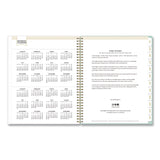 Blue Sky® Day Designer Secret Garden Mint Academic Weekly/Monthly Twin-Wire Notes Planner, 11 x 8.5, 12-Month: July 2025 to June 2026 (BLS137896A26) Each