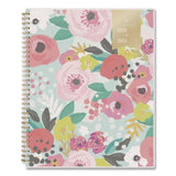 Blue Sky® Day Designer Secret Garden Mint Academic Weekly/Monthly Twin-Wire Notes Planner, 11 x 8.5, 12-Month: July 2025 to June 2026 (BLS137896A26) Each
