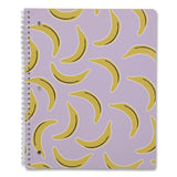 DesignWorks Ink® Twin-Wire Notebook, Randomly Assorted Banana and Strawberry Cover Designs, 1-Subject, Wide/Legal Rule, (80) 10.5 x 8.5 Sheets (DWOTTWSA114ST) Each