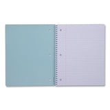 DesignWorks Ink® Twin-Wire Notebook, Randomly Assorted Pastel Marble Cover Designs, 1-Subject, Medium/College Rule, (80) 10.5 x 8.5 Sheets (DWOTTWSA115ST) Each