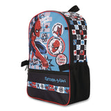 Bioworld® Spiderman Kids 5-Piece Backpack Set, 16", Multicolor (BWRB1B7XT6USMSB) Each