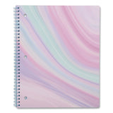 DesignWorks Ink® Twin-Wire Notebook, Randomly Assorted Pastel Marble Cover Designs, 1-Subject, Medium/College Rule, (80) 10.5 x 8.5 Sheets (DWOTTWSA115ST) Each
