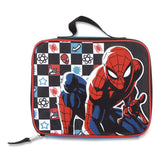 Bioworld® Spiderman Kids 5-Piece Backpack Set, 16", Multicolor (BWRB1B7XT6USMSB) Each