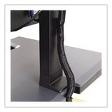 WorkFit™ by Ergotron® WorkFit-T Adjustable Standing Desk Converter, 35" x 23.3" x 5" to 20", Gray/Black (ERG33397085) Each