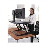 WorkFit™ by Ergotron® WorkFit-T Adjustable Standing Desk Converter, 35" x 23.3" x 5" to 20", Gray/Black (ERG33397085) Each