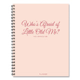 Willow Creek Press Who's Afraid of Little Old Me? Weekly/Monthly Planner, 11 x 8.5, Pink Cover, 12-Month (Jan to Dec): 2026 (WPR58473) Each