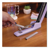 Swingline® 747 Business Full Strip Desk Stapler, 30-Sheet Capacity, Lavender (GBCS7074737) Each