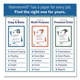 Hammermill® Colors Print Paper, 20 lb Bond Weight, 11 x 17, Green, 500 Sheets/Ream, 5 Reams/Carton (HAM102186CT) Each