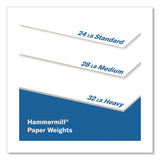 Hammermill® Premium Color Copy Print Paper, 100 Bright, 28 lb Bond Weight, 8.5 x 14, Photo White, 500 Sheets/Ream, 8 Reams/Carton (HAM102475CT) Each