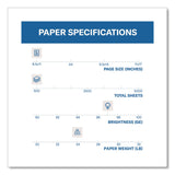 Hammermill® Premium Inkjet and Laser Printer Paper, 97 Bright, 24 lb Bond Weight, 8.5 x 11, White, 500/Ream (HAM923541) 1 Ream