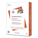 Hammermill® Premium Inkjet and Laser Printer Paper, 97 Bright, 24 lb Bond Weight, 8.5 x 11, White, 500/Ream (HAM923541) 1 Ream