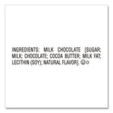 Hershey®'s KISSES Milk Chocolate Candy, Silver Foils, 60 oz Bag (HRSHEC33458) Each