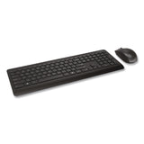 Incase Designed by Microsoft™ Wireless Desktop 900 Keyboard and Optical Mouse Combo, 2.4 GHz Frequency/30 ft Wireless Range, Black (ICAPT300001) Each