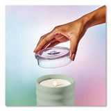 Lifelines® Aromatherapy Essential Oil Flameless Candle Diffuser with Citrus Grove Essential Oil, 5.5 x 5.5 x 5.5, Sage Green (LLN111619) Each