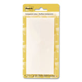 Post-it® Transparent Notes, 2.88" x 5.88", Clear, 36 Sheets/Pad (MMM636TRSPT) Each