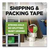 Scotch® Sure Start Packaging Tape, 3" Core, 1.88" x 54.6 yds, Clear (MMM3450) Each