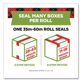 Scotch® Sure Start Packaging Tape, 3" Core, 1.88" x 54.6 yds, Clear (MMM3450) Each