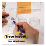 Post-it® Transparent Notes, 2.88" x 2.88", Assorted Colors, 36 Sheets/Pad, 2 Pads/Pack (MMM6002COL) Pack of 2
