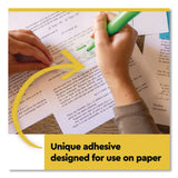 Post-it® Transparent Notes, 2.88" x 2.88", Assorted Colors, 36 Sheets/Pad, 2 Pads/Pack (MMM6002COL) Pack of 2
