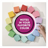 Post-it® Notes Super Sticky Pads in Energy Boost Colors, 3" x 3", Tropical Pink, 90 Sheets/Pad, 5 Pads/Pack (MMM6545SSNP) Pack of 5