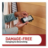 Command™ Decorative X-Large Triple Hooks, Metal, Matte Black, Supports 10 lb, 2/Pack (MMM17038MB2ES) Pack of 2