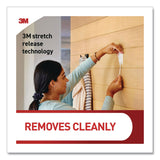 Command™ Decorative X-Large Triple Hooks, Metal, Matte Black, Supports 10 lb, 2/Pack (MMM17038MB2ES) Pack of 2