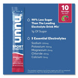 nuun® Sport Hydration Electrolyte Powder Drink Mix, Strawberry Kiwi, 0.19 oz Stick, 10/Box (NUU02394) Box of 10