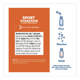 nuun® Sport Hydration Electrolyte Powder Drink Mix, All Out Orange, 0.18 oz Stick, 10/Box (NUU02403) Box of 10