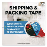 Scotch® Heavy-Duty Packaging Tape with 2 Dispensers, 3"Core, 1.88" x 54.6 yds, Clear, 4 Rolls/Pack (MMM385042RD) Pack of 4