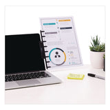 NoteTower Monitor Document and Note Holder, Hold Up to 4 Legal Size Sheets, Plastic, Black (NWRNTR2001) Each