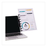 NoteTower Monitor Document and Note Holder, Hold Up to 4 Legal Size Sheets, Plastic, Black (NWRNTR2001) Each