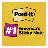 Post-it® Notes Original Pads in Canary Yellow, Note Ruled, 3" x 3", 100 Sheets/Pad, 18 Pads/Pack (MMM654144YW) Pack of 18