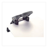 Officemate Desktop 2-Hole Eco-Punch, 1/4" Holes, Black/Gray/Green (OIC815964) Each