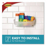 Command™ Bath Shower Caddy, 11.45 x 4.8 x 4, Clear (MMM70006900693) Each