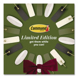 Command™ Limited Edition Decorative Hook Variety Pack, (8) Mini Spring Hooks, (2) Medium Hooks (Supports 3lb), Sage Green/Brass, 10/PK (MMMSGMHP10ESF) Pack of 10