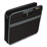 meori® Classic Foldable Storage Box, Large, 2 Sections, 12.6 x 19.69 x 10.83, Lava Black (MOIA100001) Each