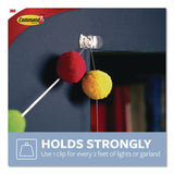 Command™ Damage-Free Hanging Clear Refill Strips, Value Pack Assortment: (8) Medium(0.73" x 2.75"), (8) Small (0.62" x 2.12"), 16/Pack (MMM17200CLR16ES) Pack of 16